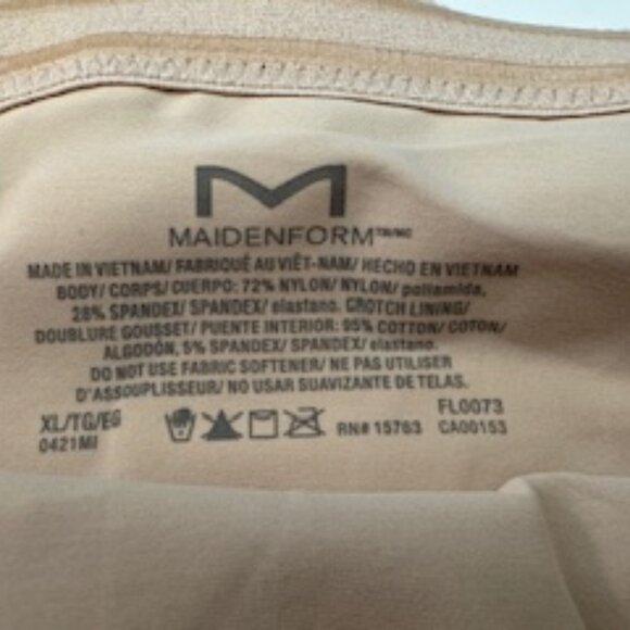 Maidenform Flexees Shapewear Women’s Size XL High Waist Brief Ultra Firm - Picture 8 of 8